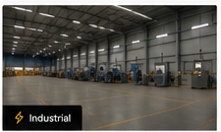 Instalación eléctrica en planta industrial